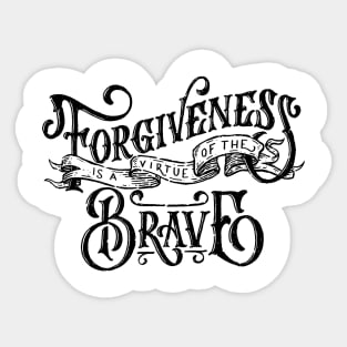 Forgiveness Sticker